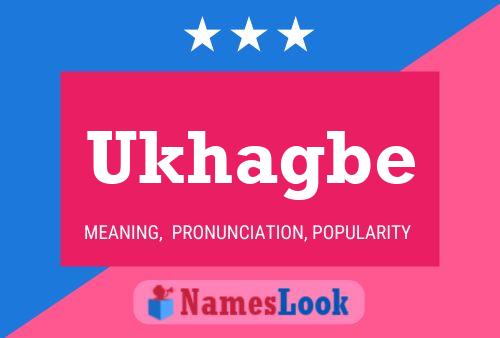 Póster del nombre Ukhagbe