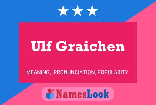 Póster del nombre Ulf Graichen