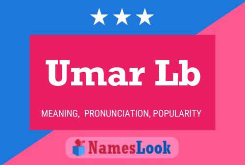 Póster del nombre Umar Lb