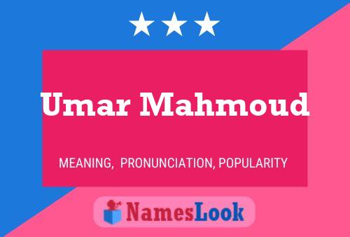 Póster del nombre Umar Mahmoud