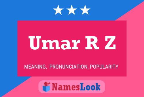 Póster del nombre Umar R Z