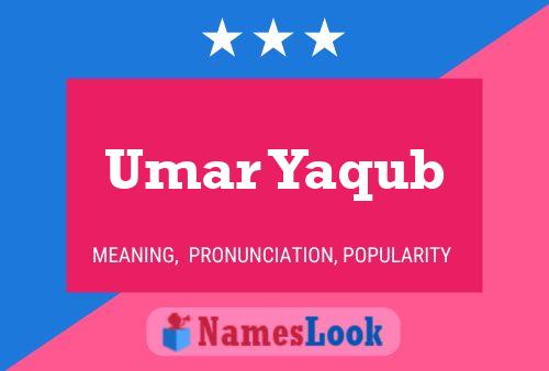 Póster del nombre Umar Yaqub