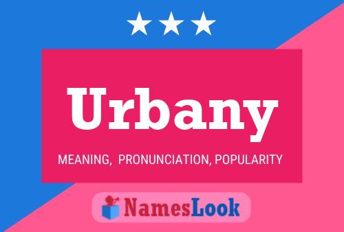 Póster del nombre Urbany