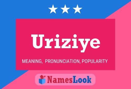 Póster del nombre Uriziye