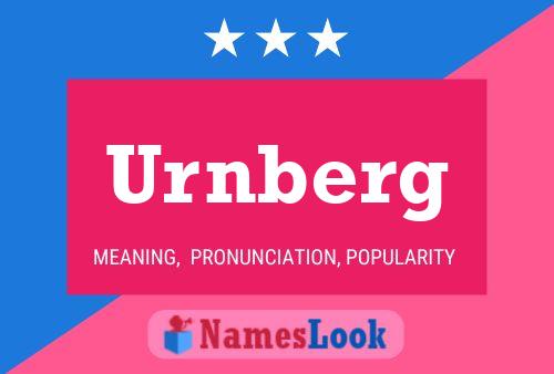 Póster del nombre Urnberg