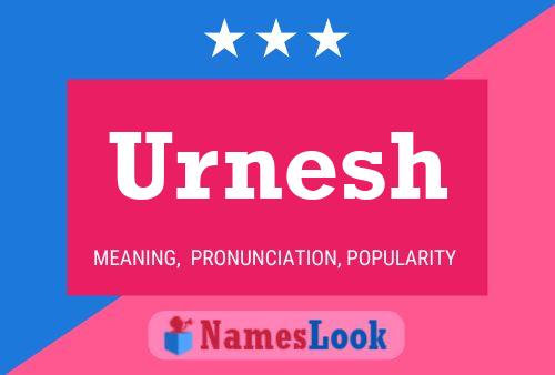 Póster del nombre Urnesh