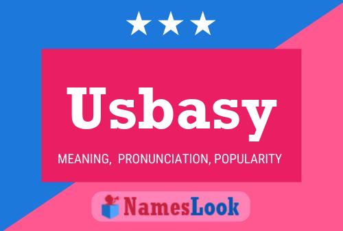 Póster del nombre Usbasy