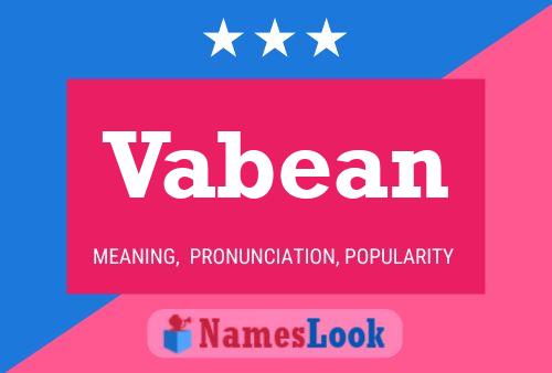 Póster del nombre Vabean