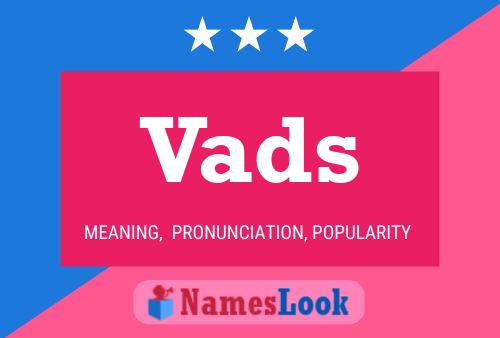 Póster del nombre Vads