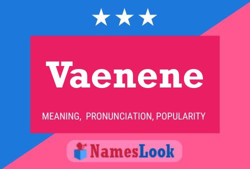 Póster del nombre Vaenene