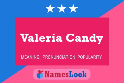 Póster del nombre Valeria Candy