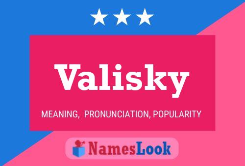 Póster del nombre Valisky