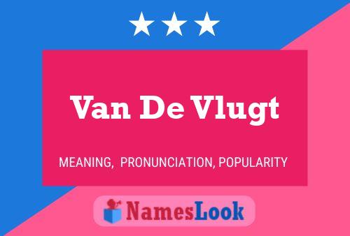 Póster del nombre Van De Vlugt