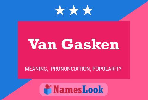 Póster del nombre Van Gasken