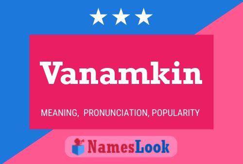 Póster del nombre Vanamkin