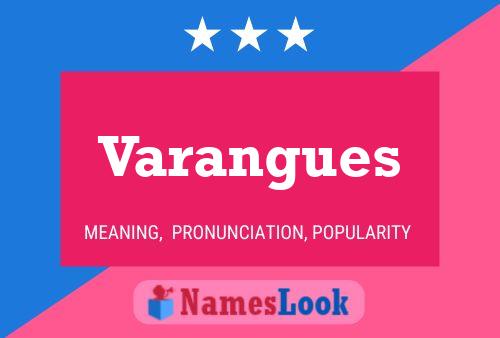 Póster del nombre Varangues