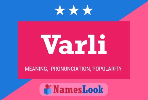 Póster del nombre Varli