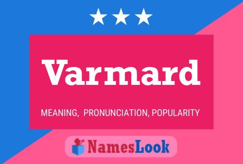 Póster del nombre Varmard