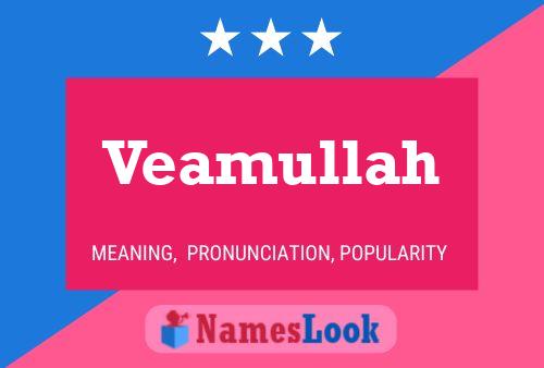 Póster del nombre Veamullah