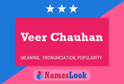 Póster del nombre Veer Chauhan