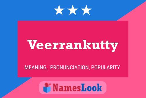 Póster del nombre Veerrankutty