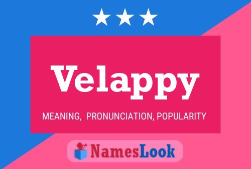 Póster del nombre Velappy