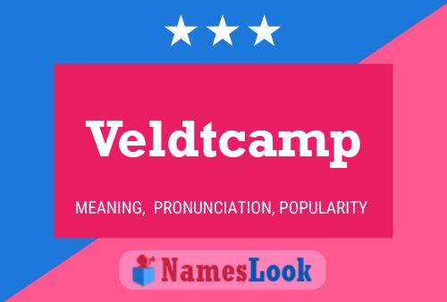 Póster del nombre Veldtcamp