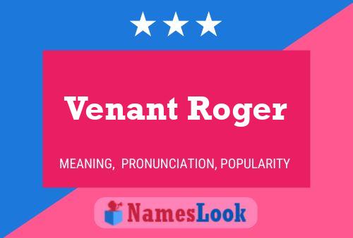 Póster del nombre Venant Roger