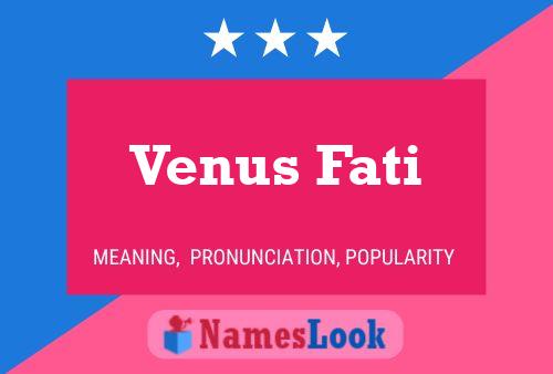 Póster del nombre Venus Fati