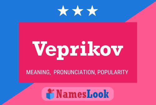 Póster del nombre Veprikov