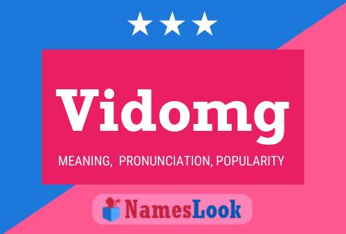 Póster del nombre Vidomg