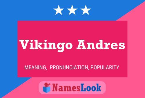 Póster del nombre Vikingo Andres