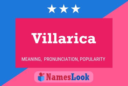 Póster del nombre Villarica