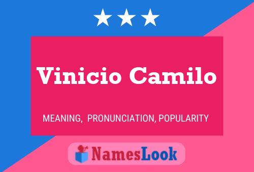 Póster del nombre Vinicio Camilo