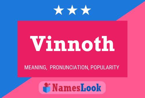 Póster del nombre Vinnoth