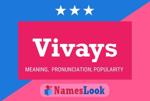 Póster del nombre Vivays