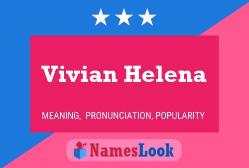 Póster del nombre Vivian Helena