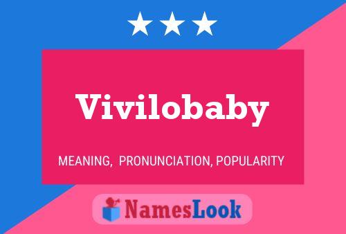 Póster del nombre Vivilobaby