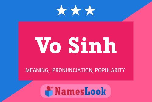 Póster del nombre Vo Sinh