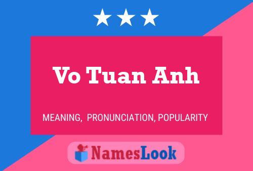 Póster del nombre Vo Tuan Anh