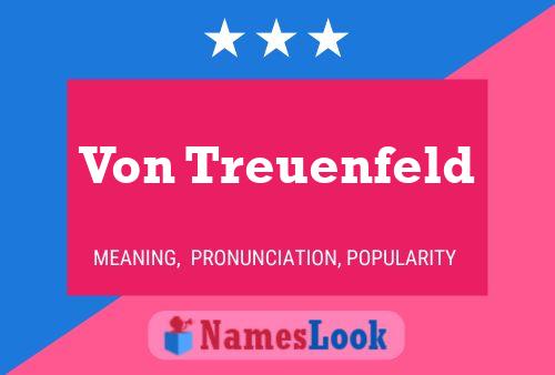 Póster del nombre Von Treuenfeld