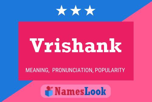 Póster del nombre Vrishank