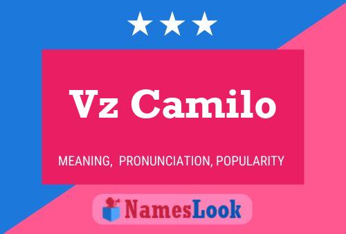 Póster del nombre Vz Camilo