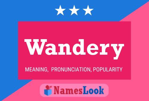 Póster del nombre Wandery