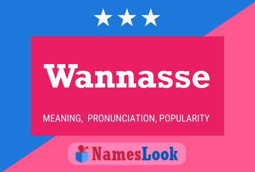 Póster del nombre Wannasse