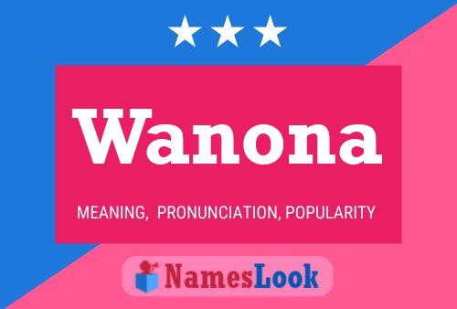 Póster del nombre Wanona