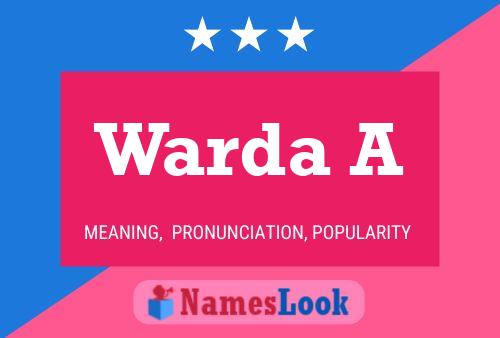 Póster del nombre Warda A