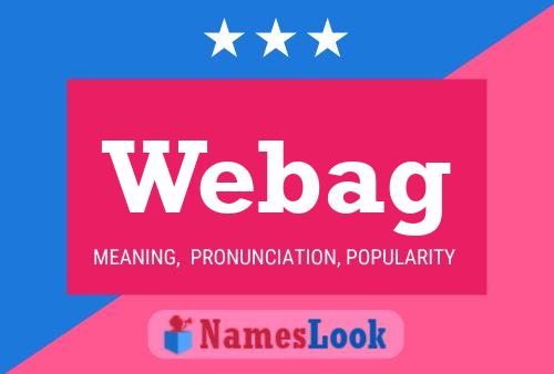 Póster del nombre Webag