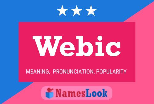 Póster del nombre Webic