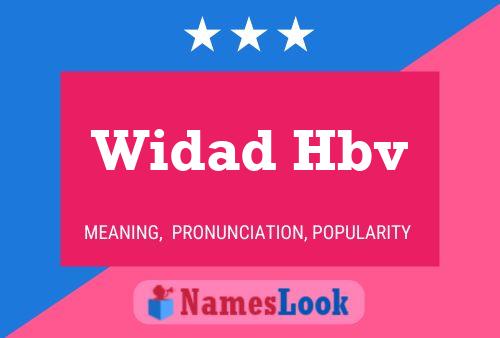 Póster del nombre Widad Hbv